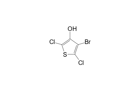 4-Bromanyl-2,5-bis(chloranyl)thiophen-3-ol