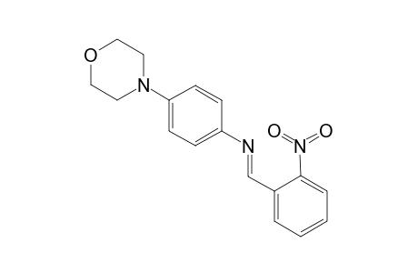 2-Nitrobenzylidene-(4-morpholino)aniline