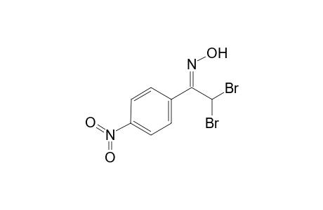 2,2-Dibromo-1-(4-nitrophenyl)ethanone oxime