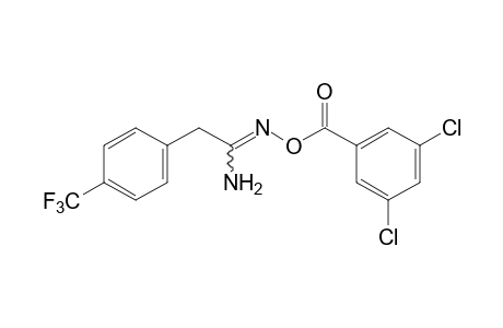 O-(3,5-dichlorobenzoyl)-2-(alpha,alpha,alpha-trifluoro-p-tolyl)acetamidoxime