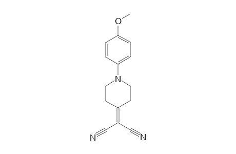 1-(4-METHOXYPHENYL)-4-(DICYANOMETHYLENE)-PIPERIDINE