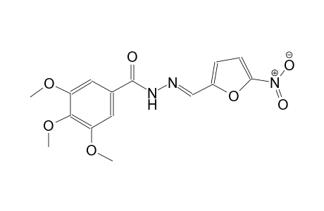 benzoic acid, 3,4,5-trimethoxy-, 2-[(E)-(5-nitro-2-furanyl)methylidene]hydrazide