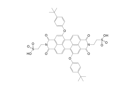 N,N'-bis(2-sulfoethyl)-1,7-bis(4-tert-butylphenoxy)-3,4,9,10-perylenetetraimide