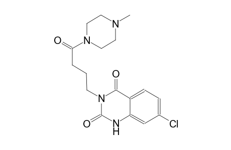 7-chloro-3-[4-(4-methyl-1-piperazinyl)-4-oxobutyl]-2,4(1H,3H)-quinazolinedione