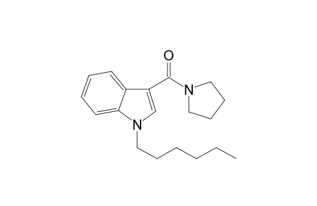 (1-Hexyl-1H-indol-3-yl)(pyrrolidin-1-yl)methanone