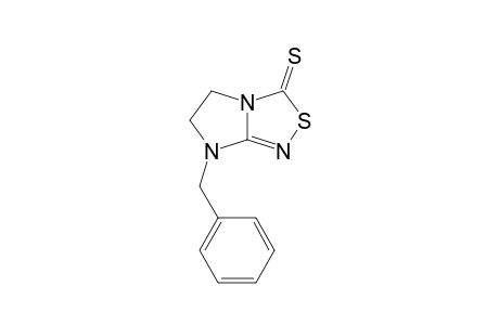7-(benzyl)-5,6-dihydroimidazo[2,1-c][1,2,4]thiadiazole-3-thione