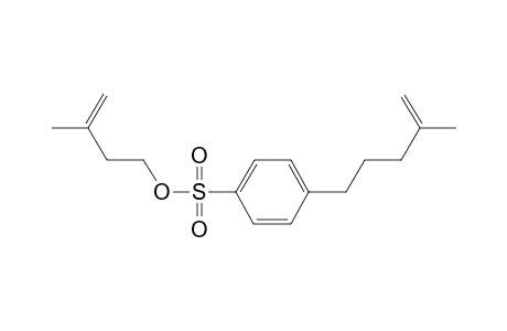 3-Methyl-3-buten-1-yl 4-(4-methyl-4-pnten-1-yl)benzenesulfonate