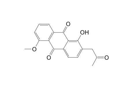 1-Hydroxy-5-methoxy-2-(2-oxopropyl)anthracene-9,10-dione