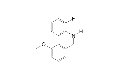 2-Fluoro-N-(3-methoxybenzyl)aniline