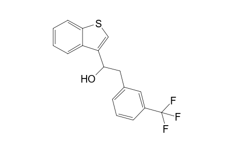 1-(1-Benzothien-3-yl)-2-[3-(trifluoromethyl)phenyl]ethanol