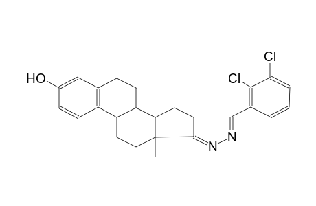 (17E)-17-[(E)-(2,3-dichlorobenzylidene)hydrazono]-13-methyl-7,8,9,11,12,14,15,16-octahydro-6H-cyclopenta[a]phenanthren-3-ol