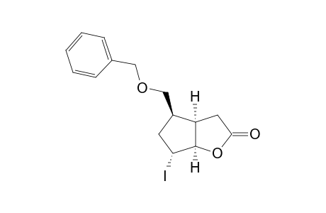 (3AR,4R,6R,6AS)-4-BENZYLOXYMETHYL-6-IODOHEXA-HYDROCYCLOPENTA-[B]-FURAN-2-ONE