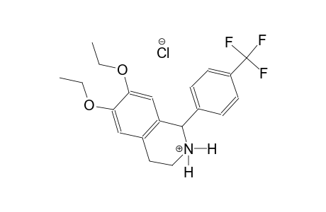 isoquinolinium, 6,7-diethoxy-1,2,3,4-tetrahydro-1-[4-(trifluoromethyl)phenyl]-, chloride