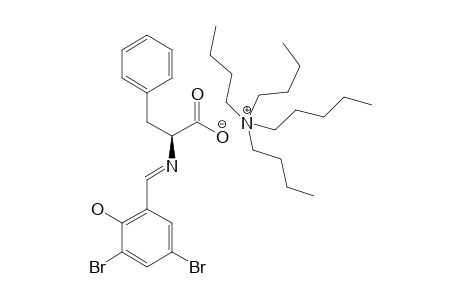 N-(L-PHENYLALANINE)-3,5-DIBROMO-SALICYLALDEHYDE-TETRABUTYLAMMONIUM-SALT