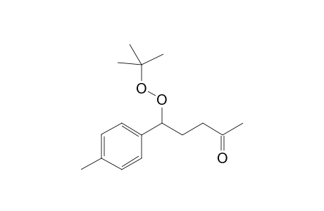 5-(tert-butylperoxy)-5-p-tolylpentan-2-one