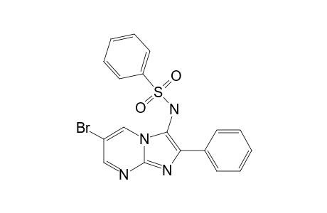 N-(6-BROMO-2-PHENYL-IMIDAZO-[1,2-ALPHA]-PYRIMIDIN-3-YL)-BENZENESULFONAMIDE