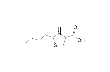 4-Thiazolidinecarboxylic acid, 2-butyl-