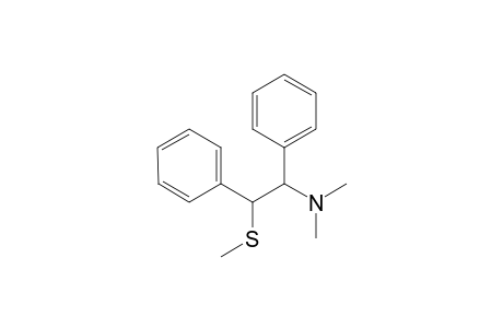 erythro-1,2-diphenyl-1-methylthio-2-(dimethylamin)ethane