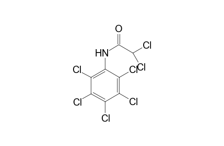 2,2-bis(chloranyl)-N-[2,3,4,5,6-pentakis(chloranyl)phenyl]ethanamide