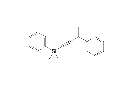 1-(Dimethylphenylsilyl)-3-phenyl-1-butyne