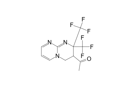 3-METHYLCARBONYL-2,2-BIS-(TRIFLUOROMETHYL)-3,4-DIHYDRO-2H-PYRIMIDO-[1,2-A]-PYRIMIDINE