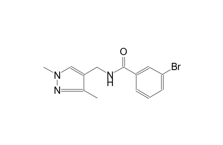 benzamide, 3-bromo-N-[(1,3-dimethyl-1H-pyrazol-4-yl)methyl]-