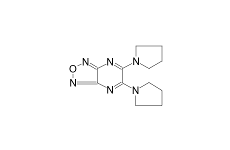 [1,2,5]oxadiazolo[3,4-b]pyrazine, 5,6-di(1-pyrrolidinyl)-