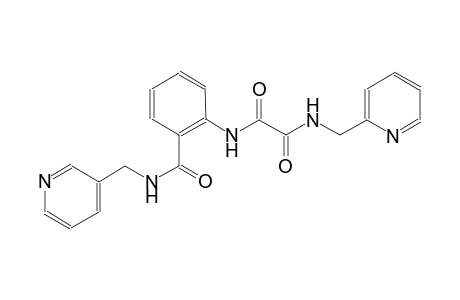ethanediamide, N~1~-(2-pyridinylmethyl)-N~2~-[2-[[(3-pyridinylmethyl)amino]carbonyl]phenyl]-