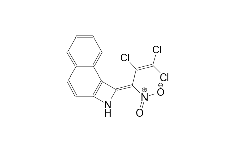 naphtho[2,1-b]azete, 1,2-dihydro-1-(2,3,3-trichloro-1-nitro-2-propenylidene)-, (1Z)-