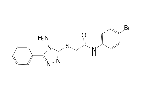 acetamide, 2-[(4-amino-5-phenyl-4H-1,2,4-triazol-3-yl)thio]-N-(4-bromophenyl)-