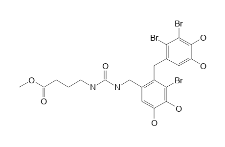 METHYL_N'-[3-BROMO-2-(2,3-DIBROMO-4,5-DIHYDROXYBENZYL)-4,5-DIHYDROXYBENZYL]-GAMMA-UREIDOBUTYRATE