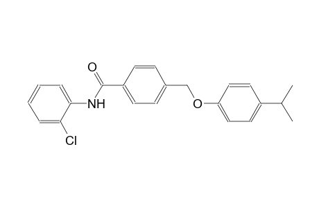 N-(2-chlorophenyl)-4-[(4-isopropylphenoxy)methyl]benzamide