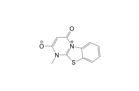 4H-Pyrimido[2,1-b]benzothiazolium, 2-hydroxy-1-methyl-4-oxo-, hydroxide, inner salt