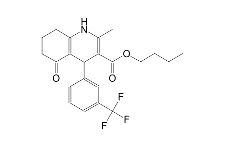 butyl 2-methyl-5-oxo-4-[3-(trifluoromethyl)phenyl]-1,4,5,6,7,8-hexahydro-3-quinolinecarboxylate