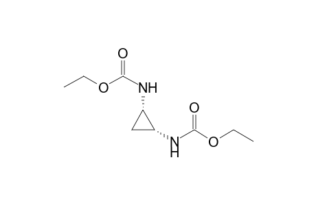 cis diethylester 1,2-cyclopropanedicarbamic acid