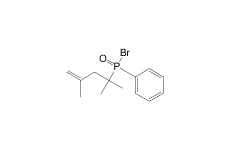 Phosphinic bromide, phenyl(1,1,3-trimethyl-3-butenyl)-