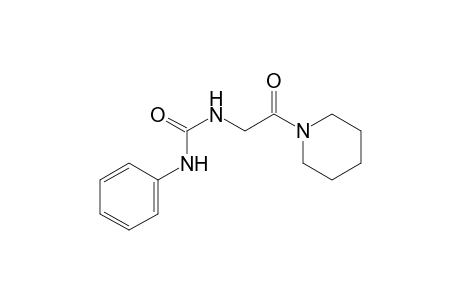 Urea, N-[2-oxo-2-(1-piperidinyl)ethyl]-N'-phenyl-