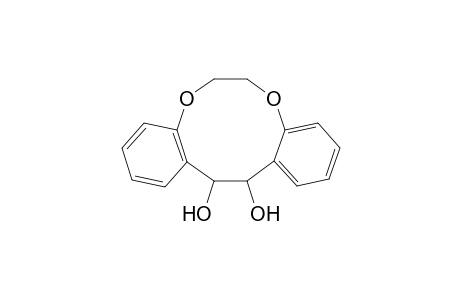 6,7,13,14-Tetrahydro-5,8-dioxa-dibenzo[a,f]cyclodecene-13,14-diol