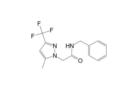 N-benzyl-2-[5-methyl-3-(trifluoromethyl)-1H-pyrazol-1-yl]acetamide