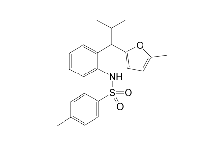 4-Methyl-N-{2-[2-methyl-1-(5-methylfuran-2-yl)propyl]phenyl}benzenesulfonamide