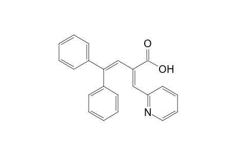 4,4-Diphenyl-1-(2-pyridinyl)but-1,3-diene-2-carboxylic acid