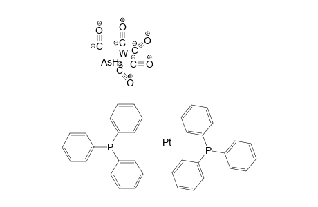 Arsane platinum bis[triphenylphosphane tungsten pentacarbonyl