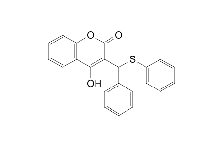 (Phenyl)[4-Hydroxy-3-coumarinyl]-(phenylmercapto)methane