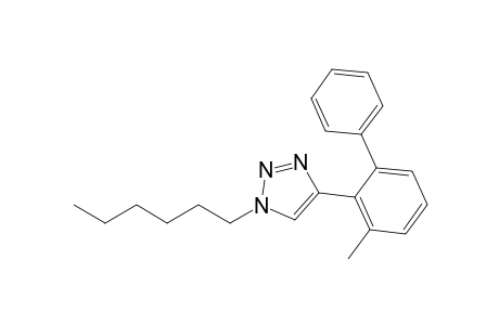 1-n-Hexyl-4-(3-methylbiphenyl-2-yl)-1H-1,2,3-triazole