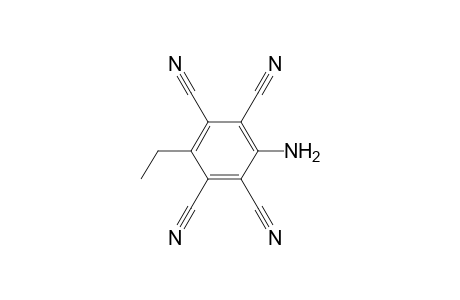 1,2,4,5-Benzenetetracarbonitrile, 3-amino-6-ethyl-