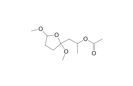 2-(2-acetoxy-1-propyl)-2,5-dimethoxytetrahydrofuran