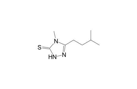 3-isoamyl-4-methyl-1H-1,2,4-triazole-5-thione