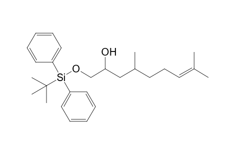 1-[(t-Butyldiphenylsilyl)oxy]-4,8-dimethyl-7-nonen-2-ol