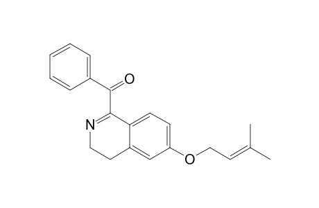 1-BENZOYL-6-ISOPENTENYLOXY-3,4-DIHYDROISOQUINOLINE