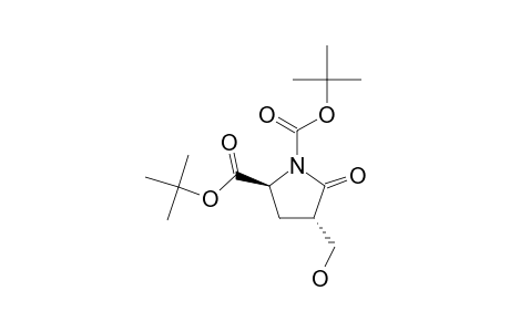 (2S,4S)-N-TERT.-BUTYLOXYCARBONYL-4-HYDROXYMETHYL-PYROGLUTAMATE